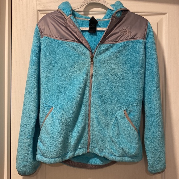 The North Face Girl’s XL (18) Aqua Fleece Jacket - Picture 2 of 12